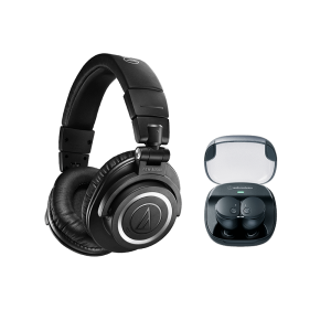 ATH-M50xBT2＋ATH-CKS50TW2 無線耳罩式耳機＋真無線耳機